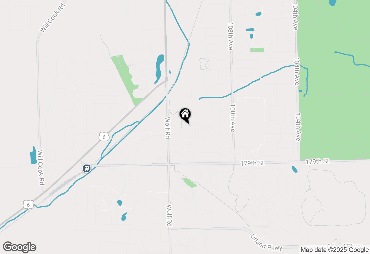 Map of 11053 Louetta Lane #193, Orland Park, IL 60467
