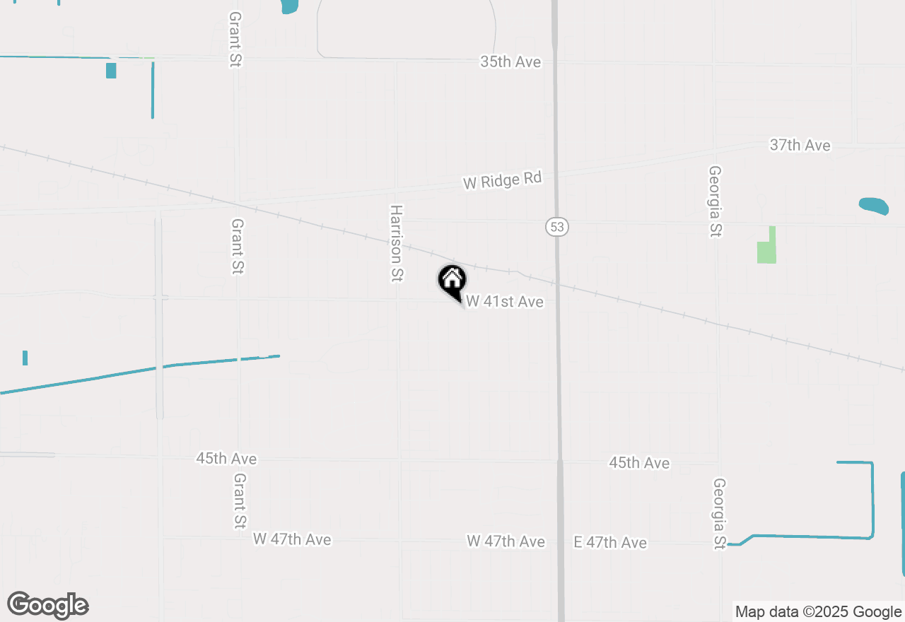 Map of 4118 Monroe Street, Gary, IN 46408