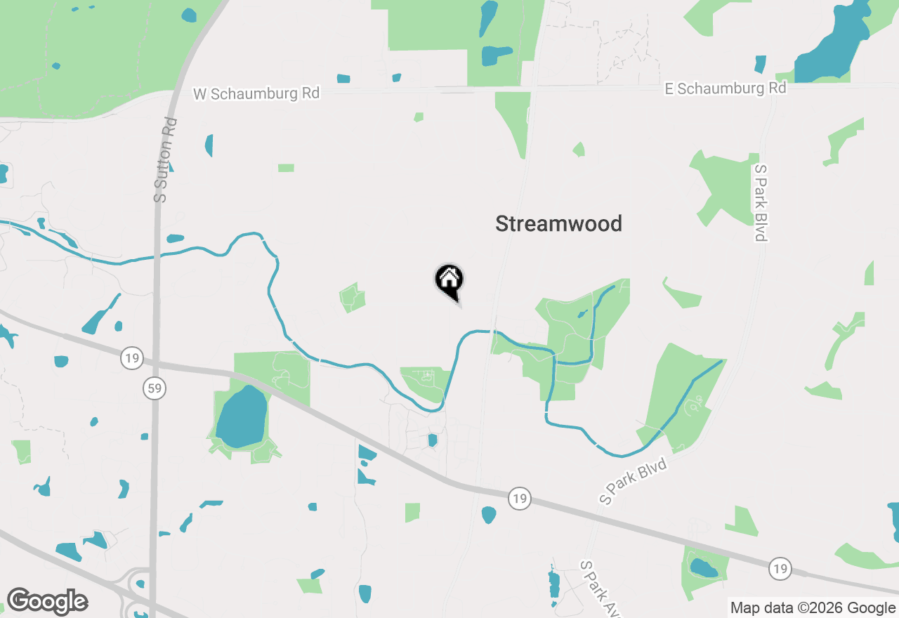 Map of 16 Joyce Lane, Streamwood, IL 60107