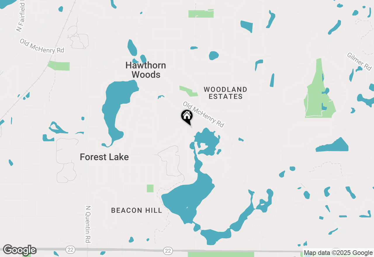 Map of 21019 W Preserve Drive, Kildeer, IL 60047