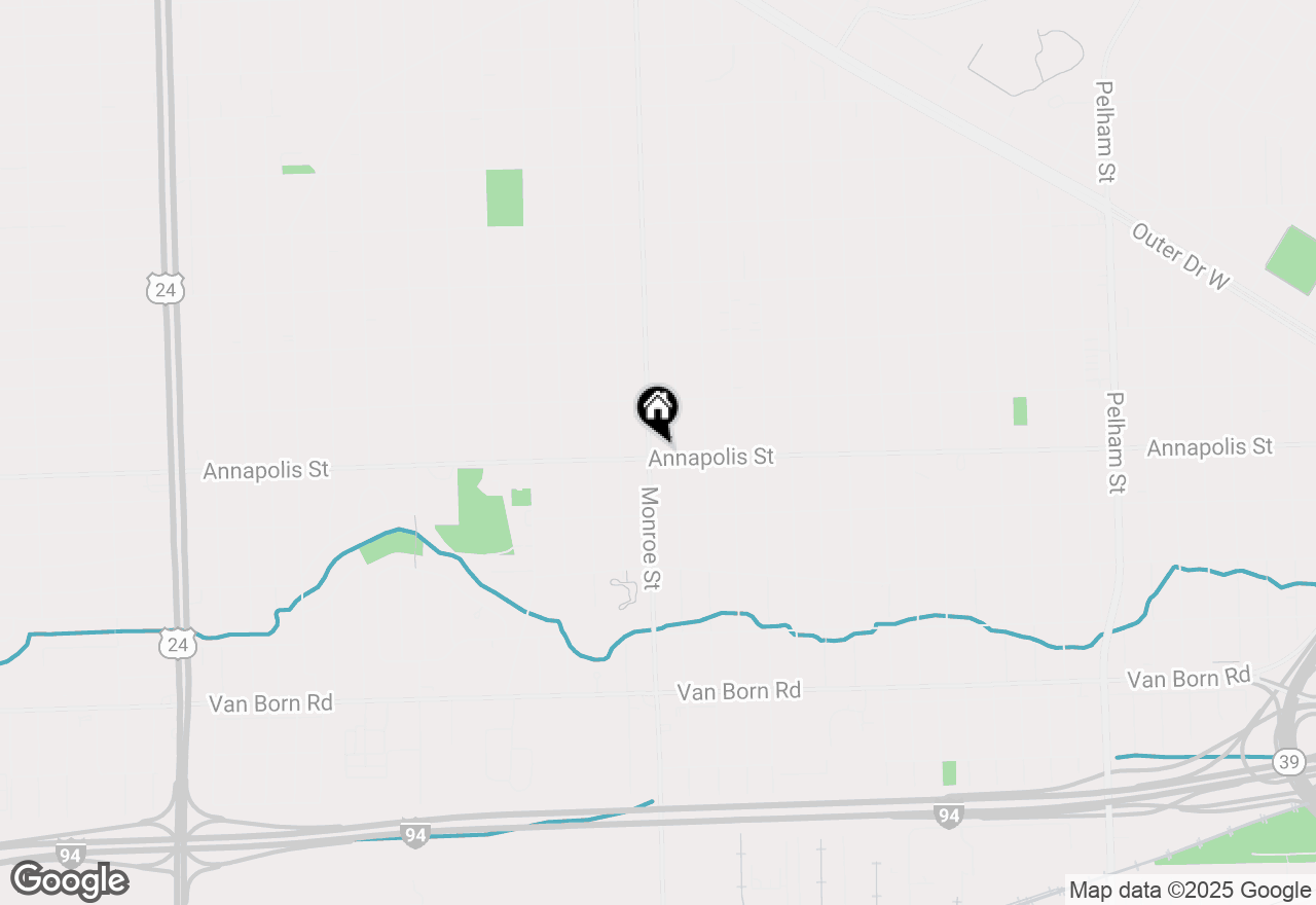 Map of 4515 Monroe Street, Dearborn Heights, MI 48125