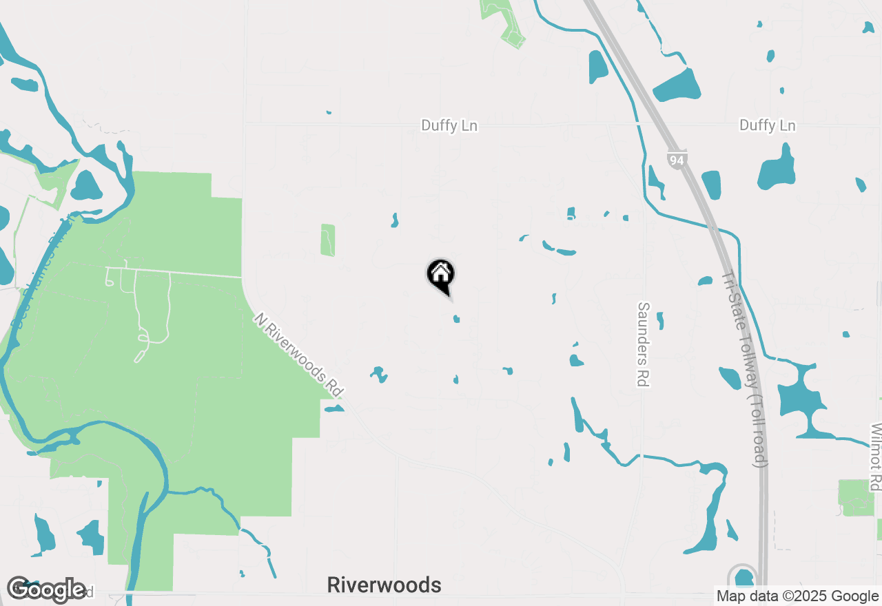 Map of 1373 Kenilwood Court, Riverwoods, IL 60015