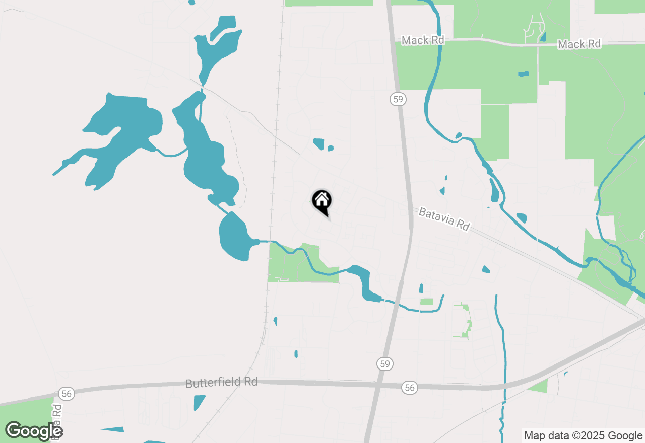 Map of 2S616 Linden Square, Warrenville, IL 60555