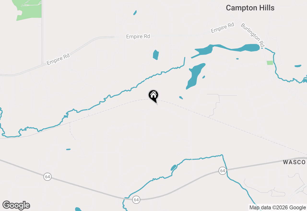 Map of 41W716 Hunters Hill Drive, St. Charles, IL 60175