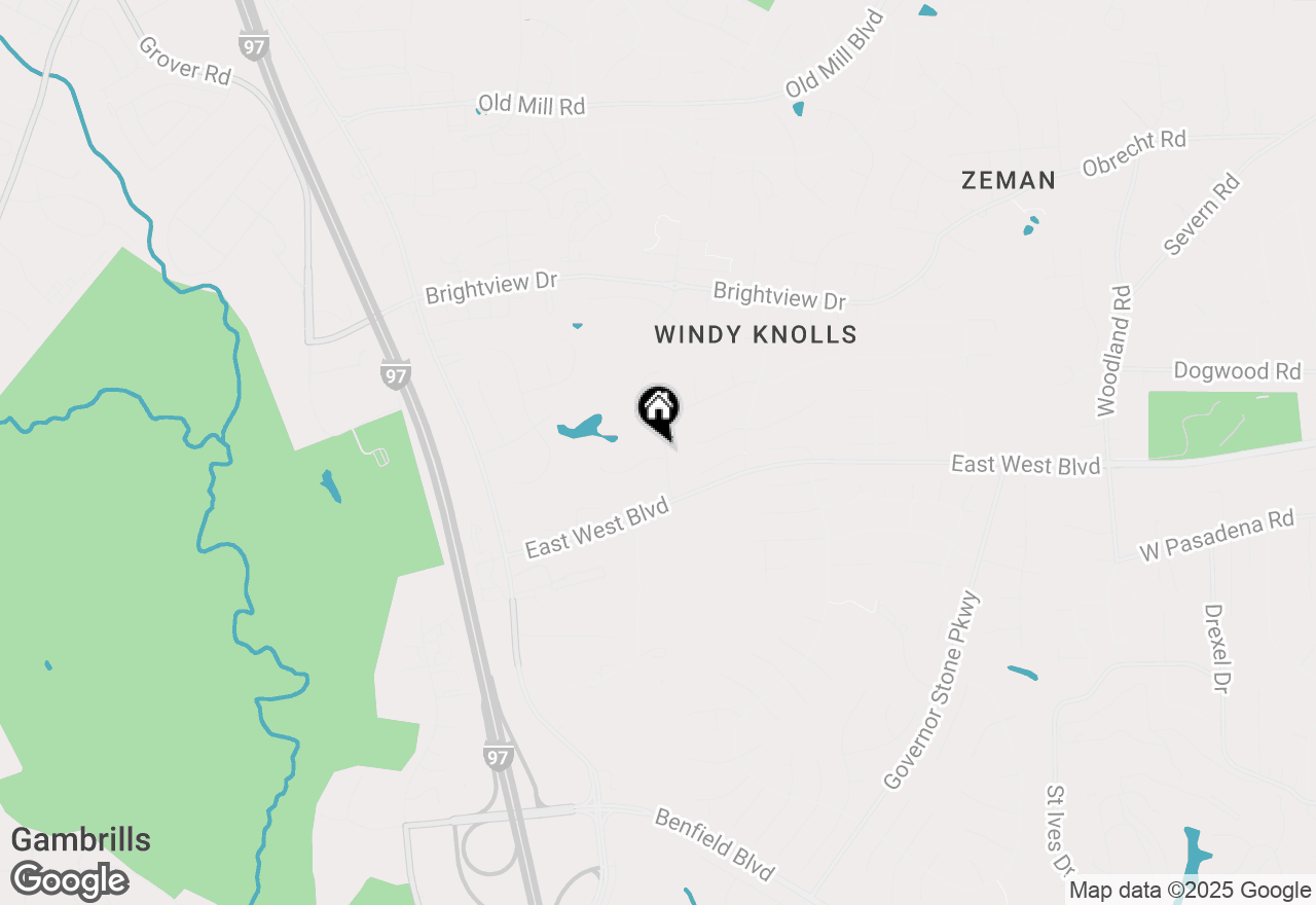 Map of 600 Pearl Point Court, Millersville, MD 21108