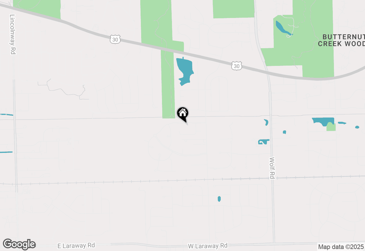 Map of 11747 London Bridge Drive, Mokena, IL 60448
