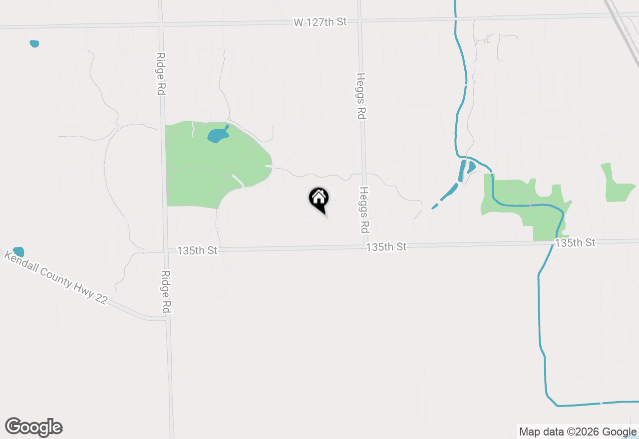 Map of 26205 W Sablewood Circle, Plainfield, IL 60585