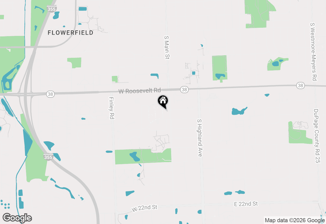 Map of 1320B Lore Lane #208, Lombard, IL 60148