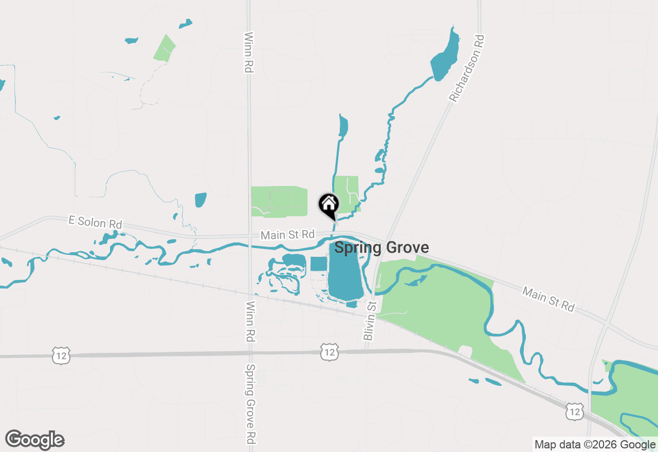 Map of 2214 Main Street Road, Spring Grove, IL 60081