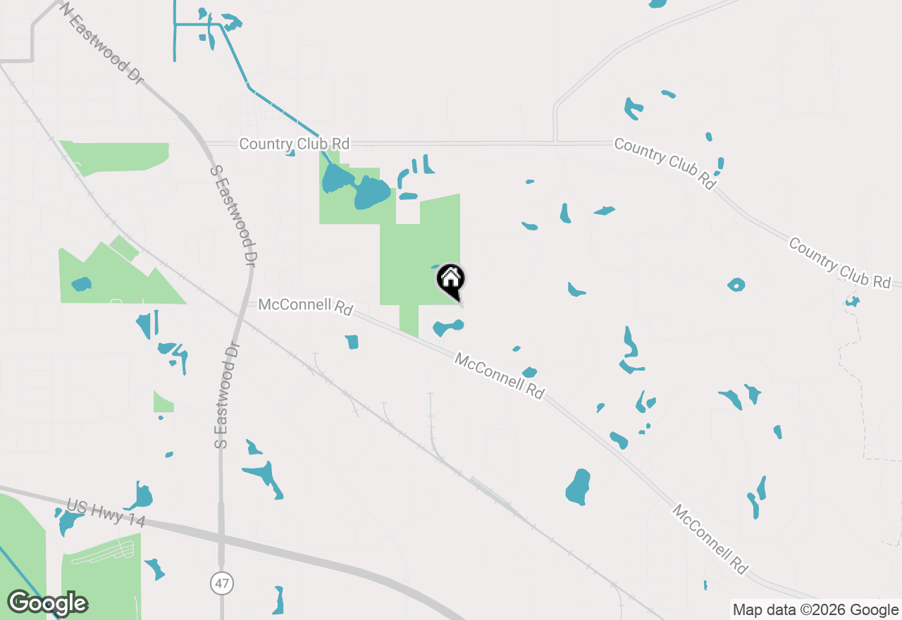Map of 11402 Halma Lane, Woodstock, IL 60098