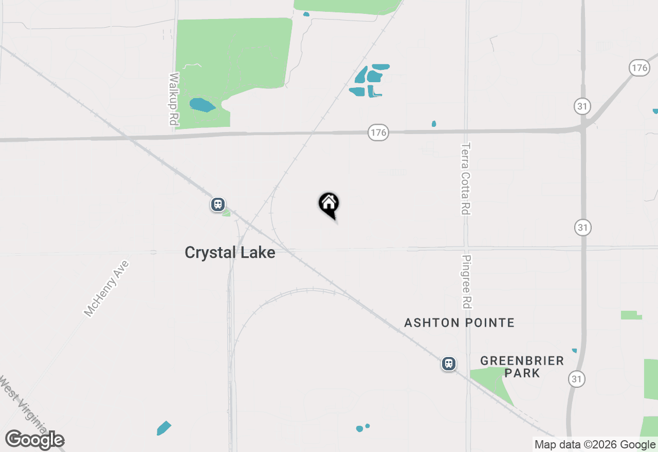 Map of 366 Poplar Street, Crystal Lake, IL 60014
