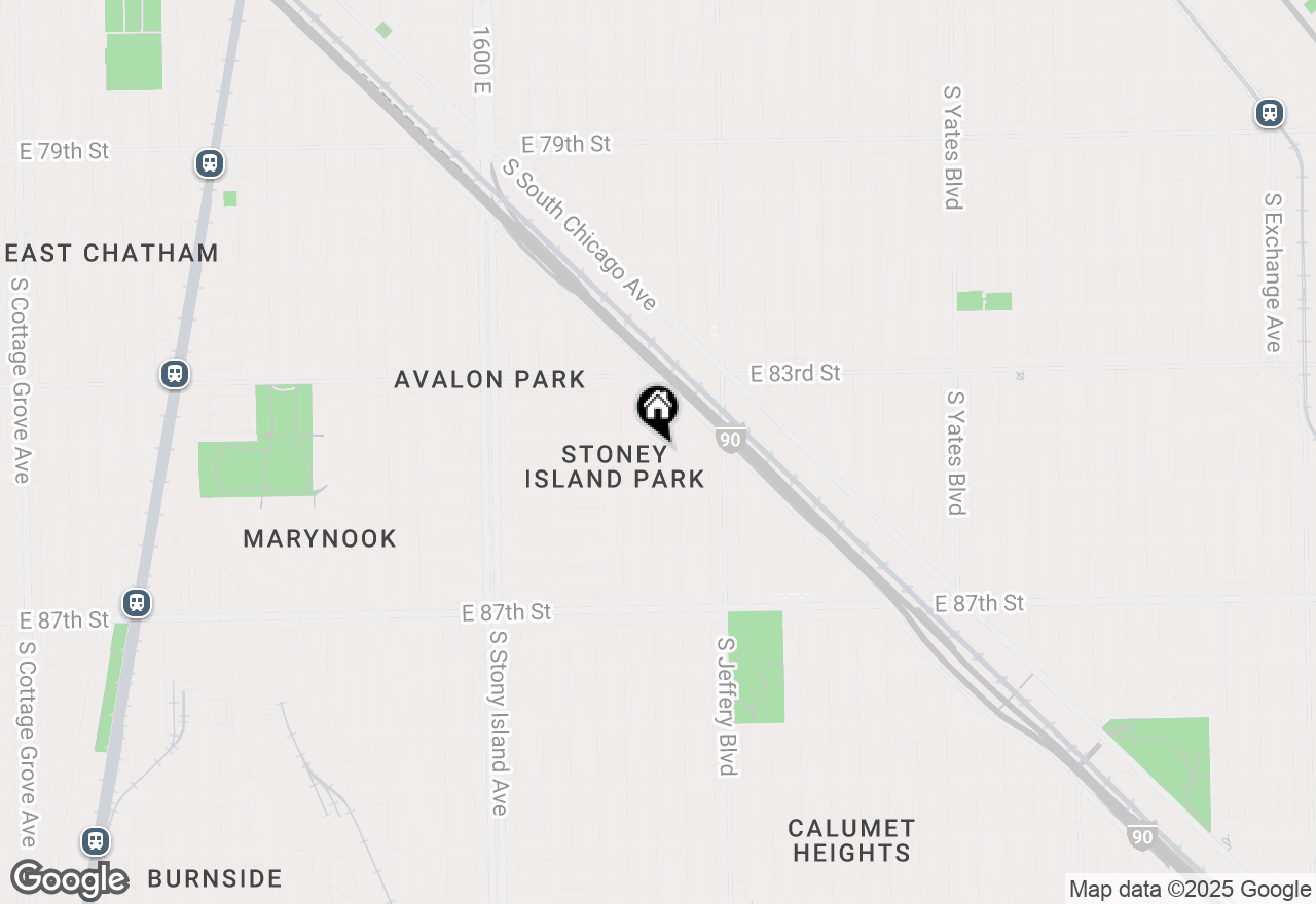 Map of 8416 S Bennett Avenue, Chicago, IL 60617