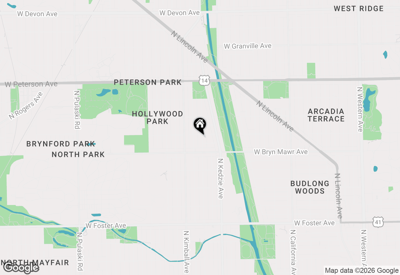 Map of 5650 N Spaulding Avenue #2, Chicago, IL 60659