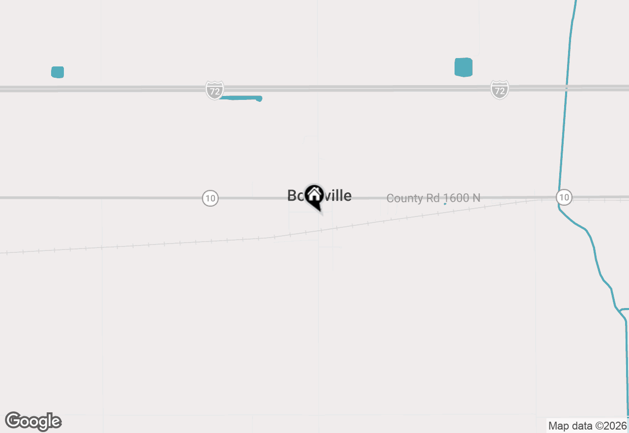 Map of 203 S Market Street, Bondville, IL 61815