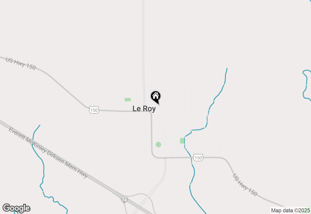 Map of 610 N Main Street, Leroy, IL 61752