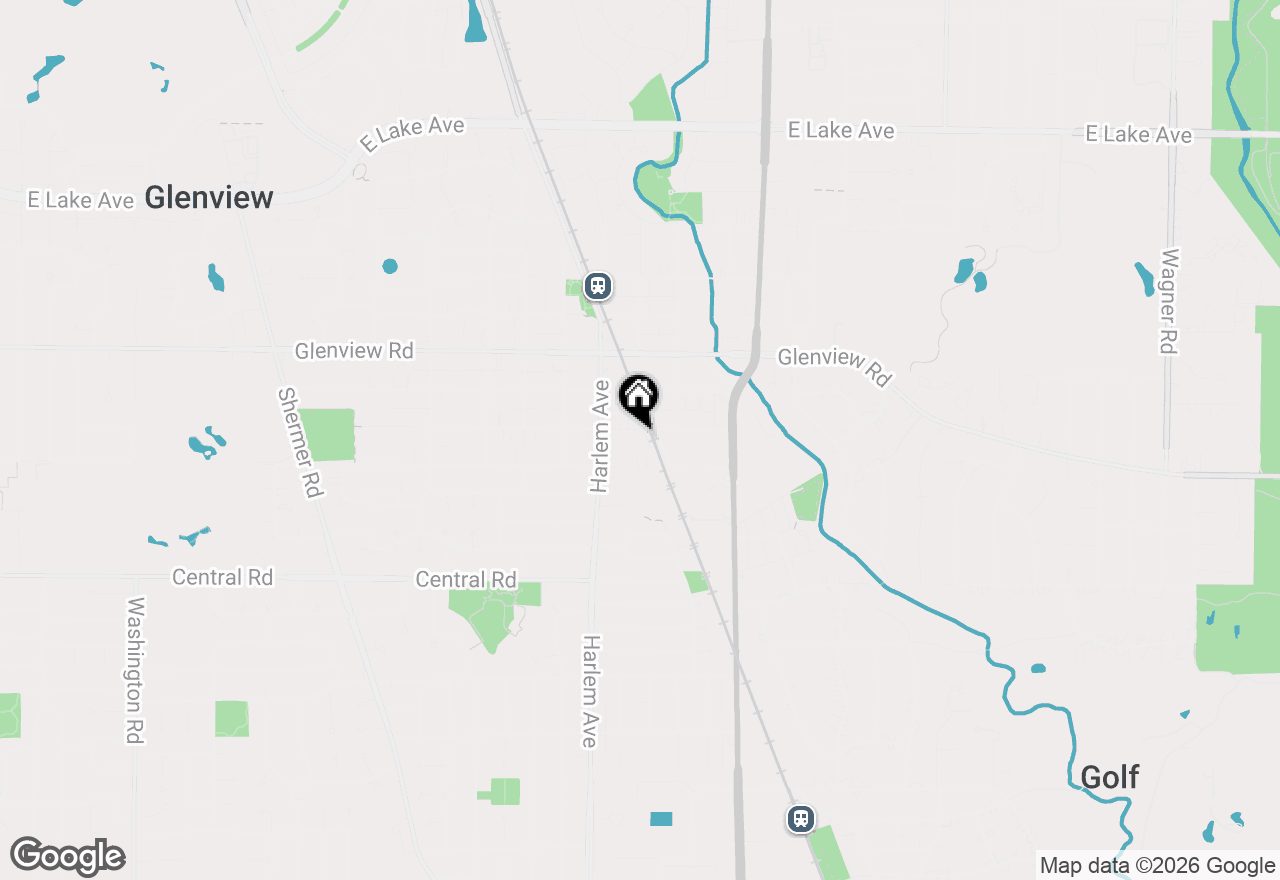 Map of 1803 Henley Street #A, Glenview, IL 60025