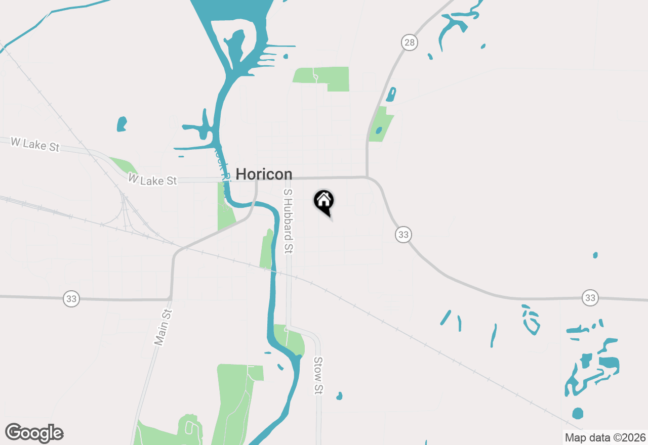 Map of 200 Curry Ln, Horicon, WI 53032