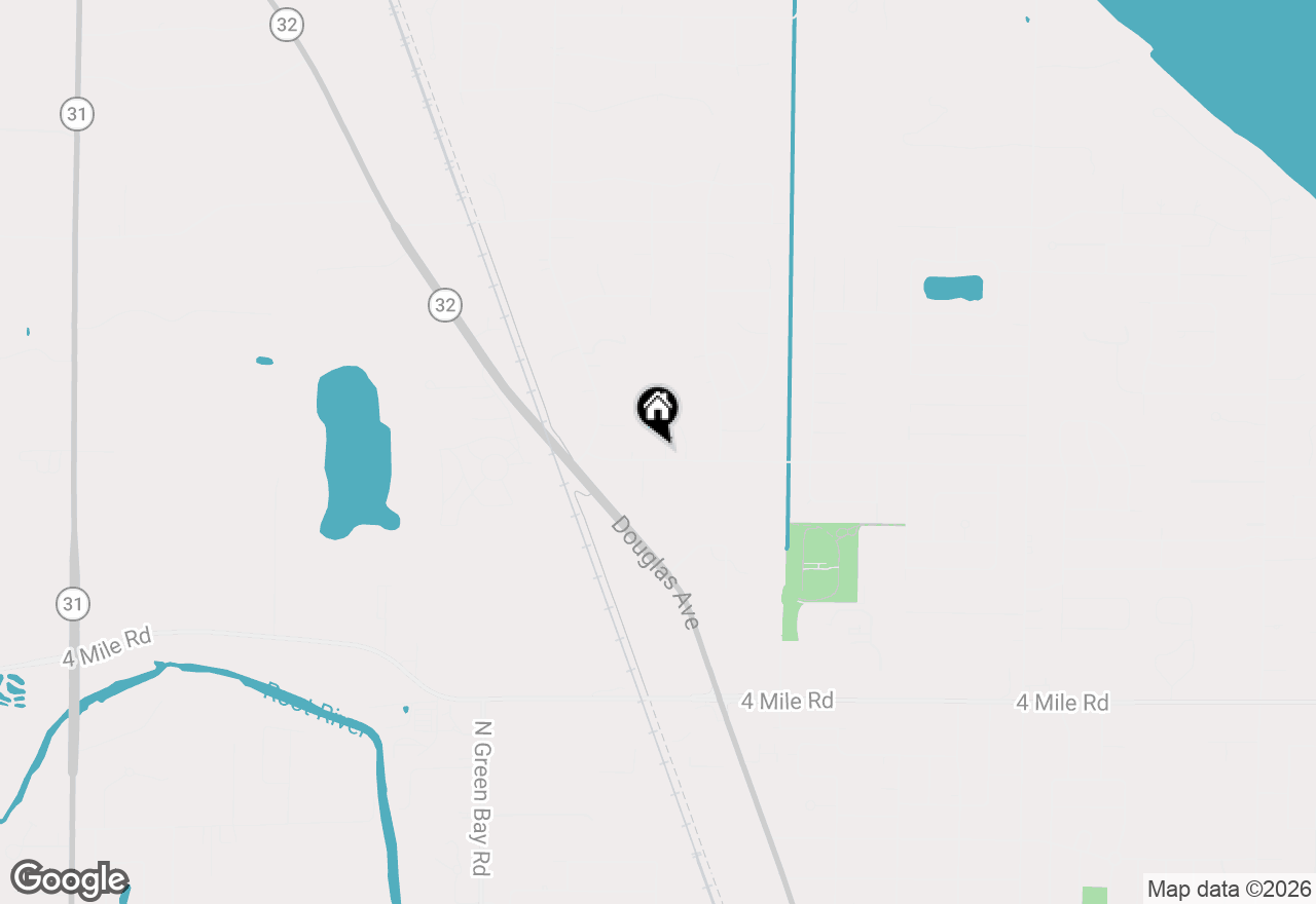 Map of 2670 4 1/2 Mile Rd, Racine, WI 53402