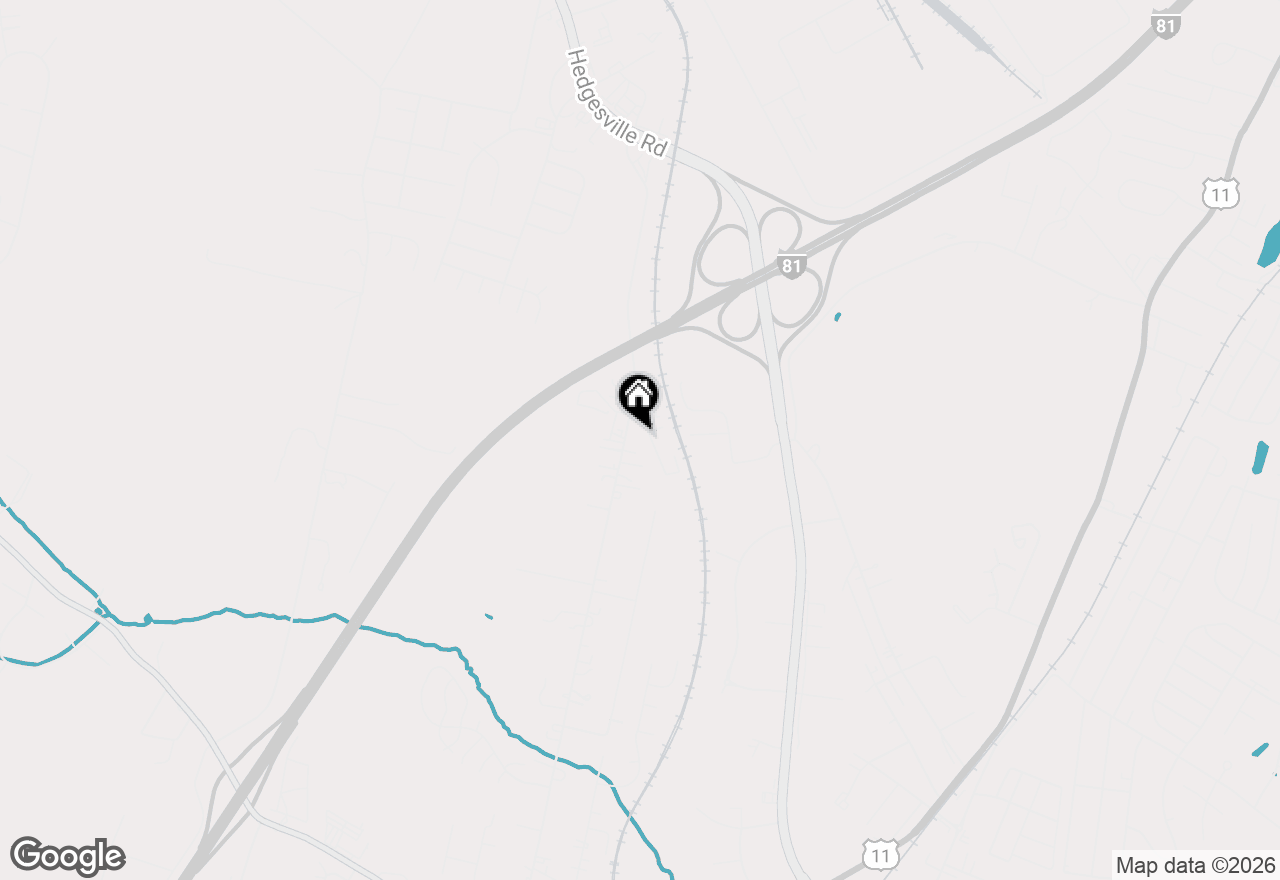 Map of 1842 Rock Cliff Drive, Martinsburg, WV 25401