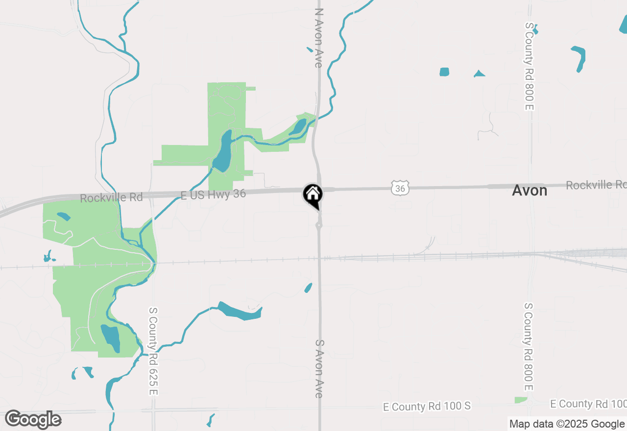 Map of 116 S Avon Avenue, Avon, IN 46123