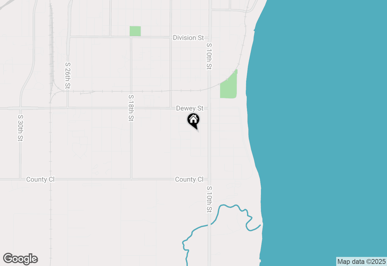 Map of 2225 S 12th St, Manitowoc, WI 54220