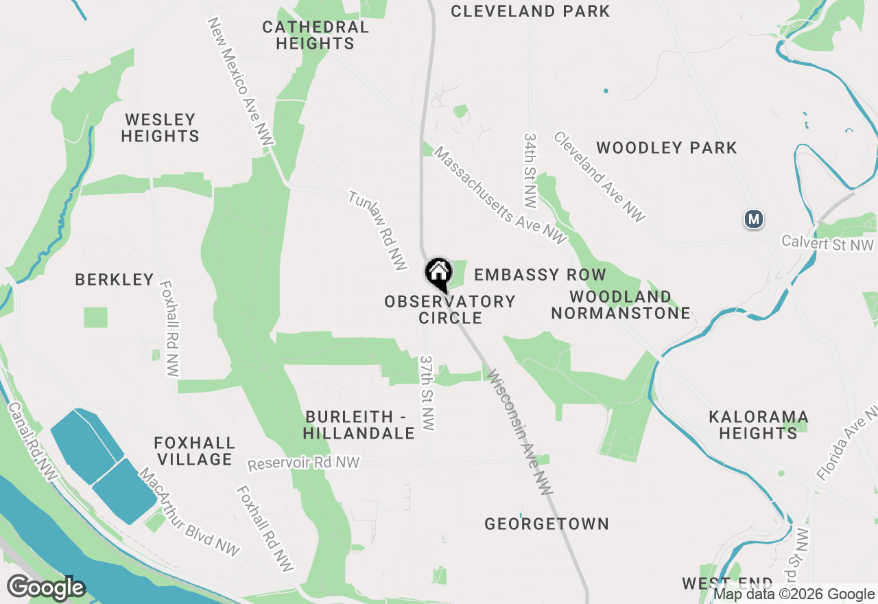 Map of 2320 Wisconsin Avenue Nw #213, Washington, DC 20007