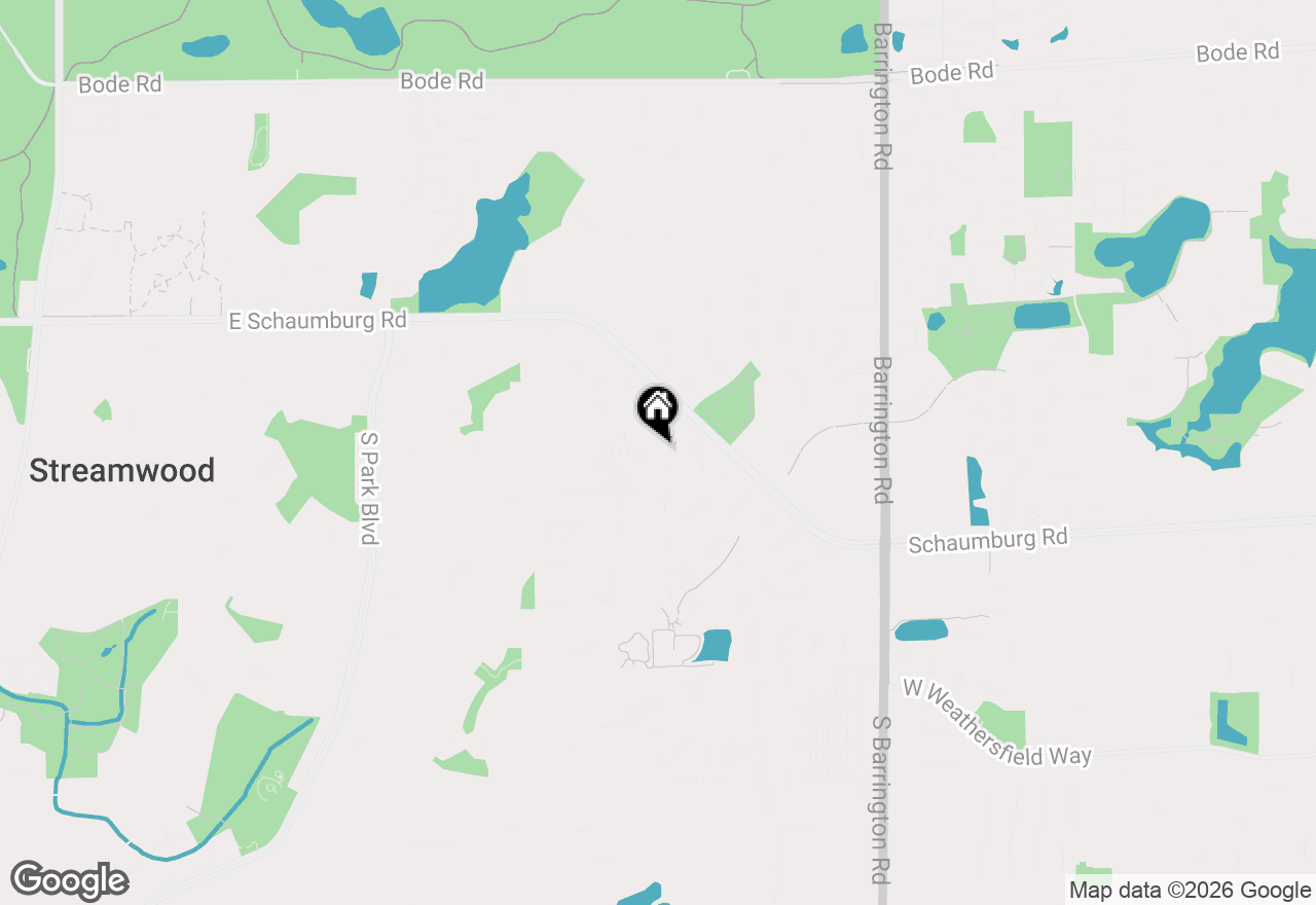 Map of 2865 Meadow Lane #V2, Schaumburg, IL 60193