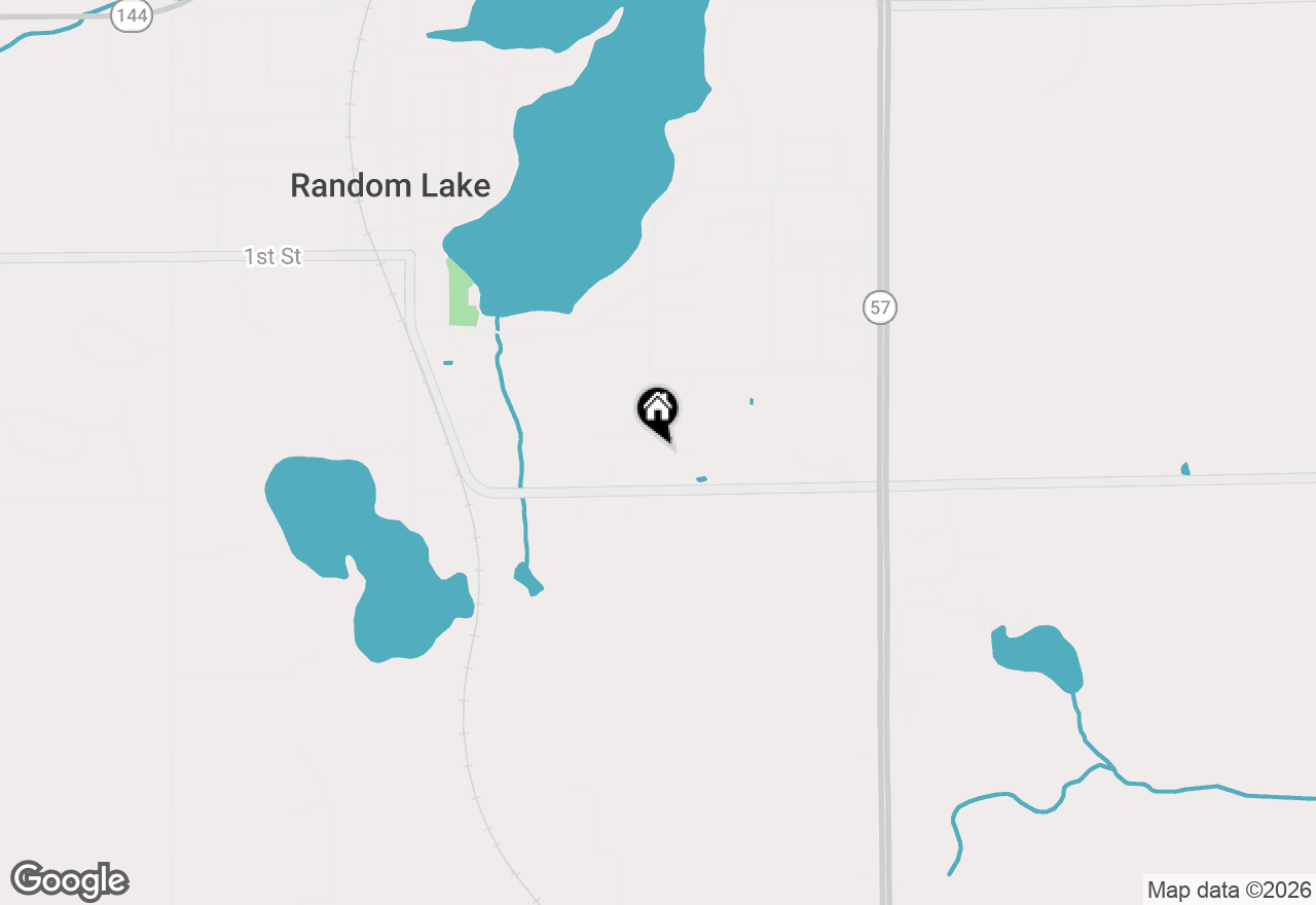 Map of 130 Ervalice Ct, Random Lake, WI 53075