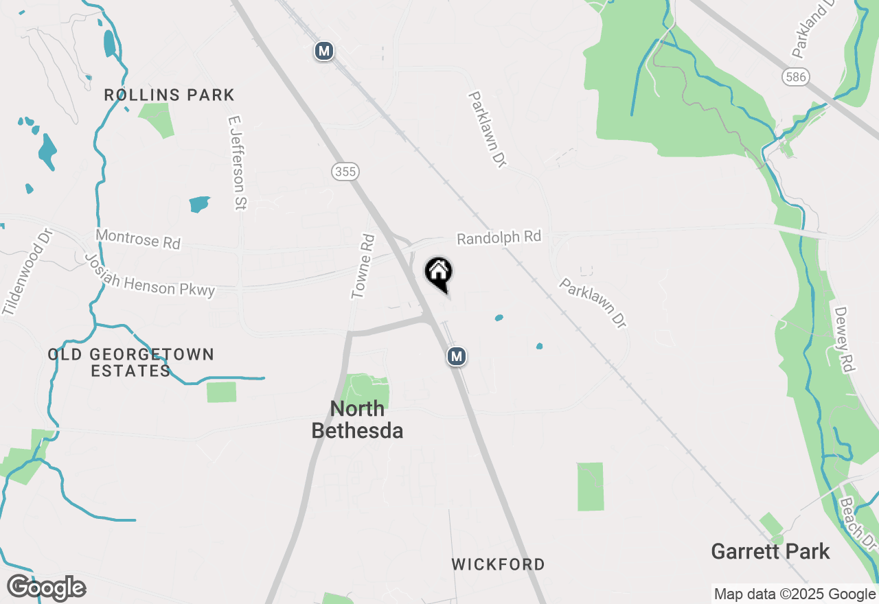 Map of 11700 Old Georgetown Road #1312, North Bethesda, MD 20852