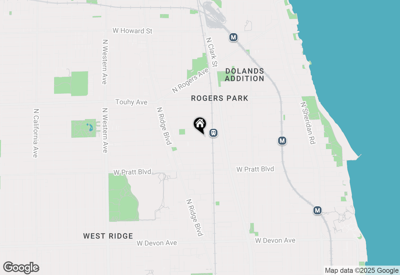 Map of 1835 W Lunt Avenue, Chicago, IL 60626