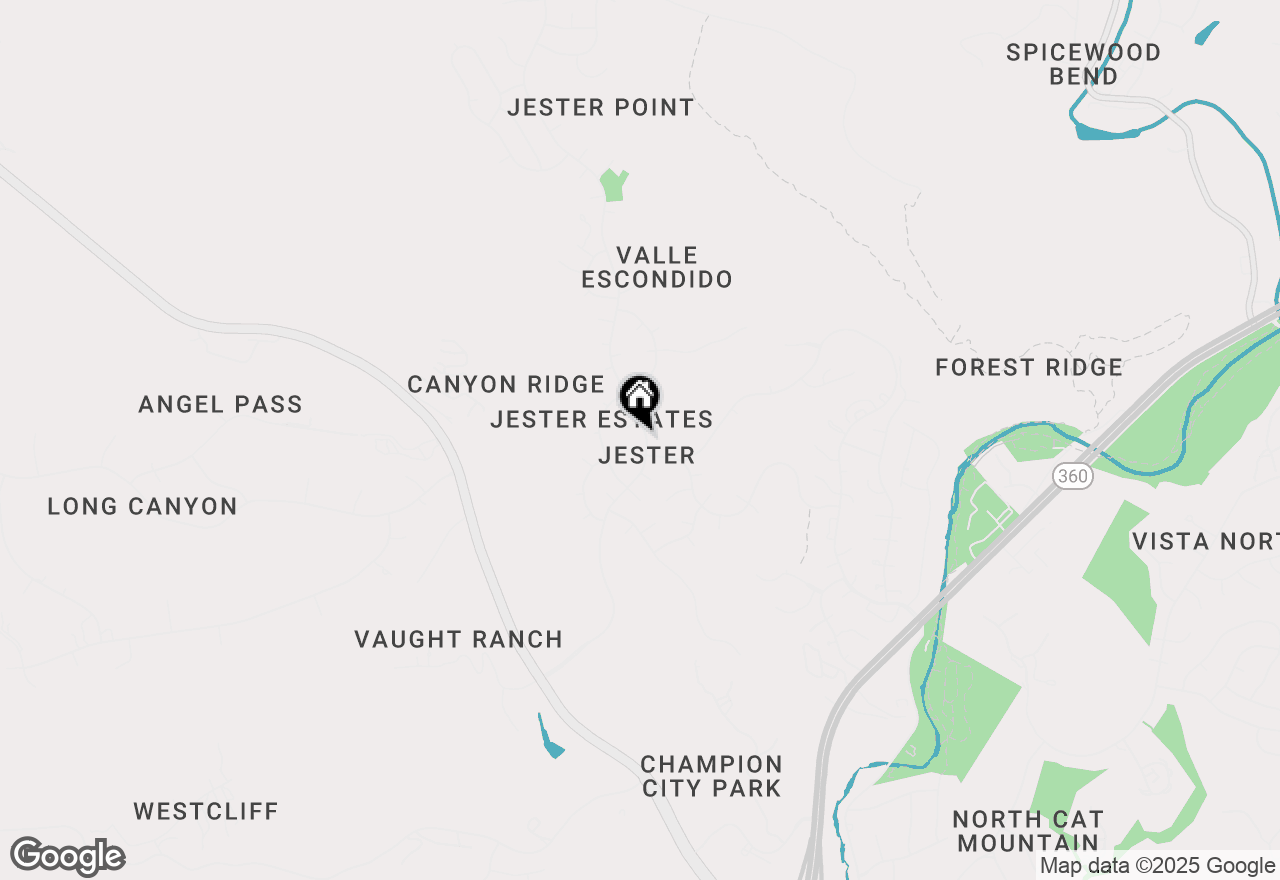 Map of 7302 Jester Blvd, Austin, TX 78750