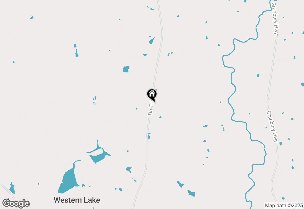 Map of 4640 Tin Top Road, Weatherford, TX 76087