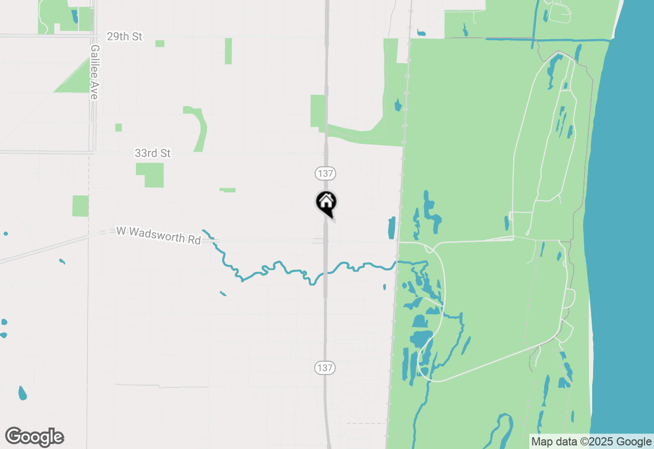 Map of 3467 Sheridan Road, Zion, IL 60099