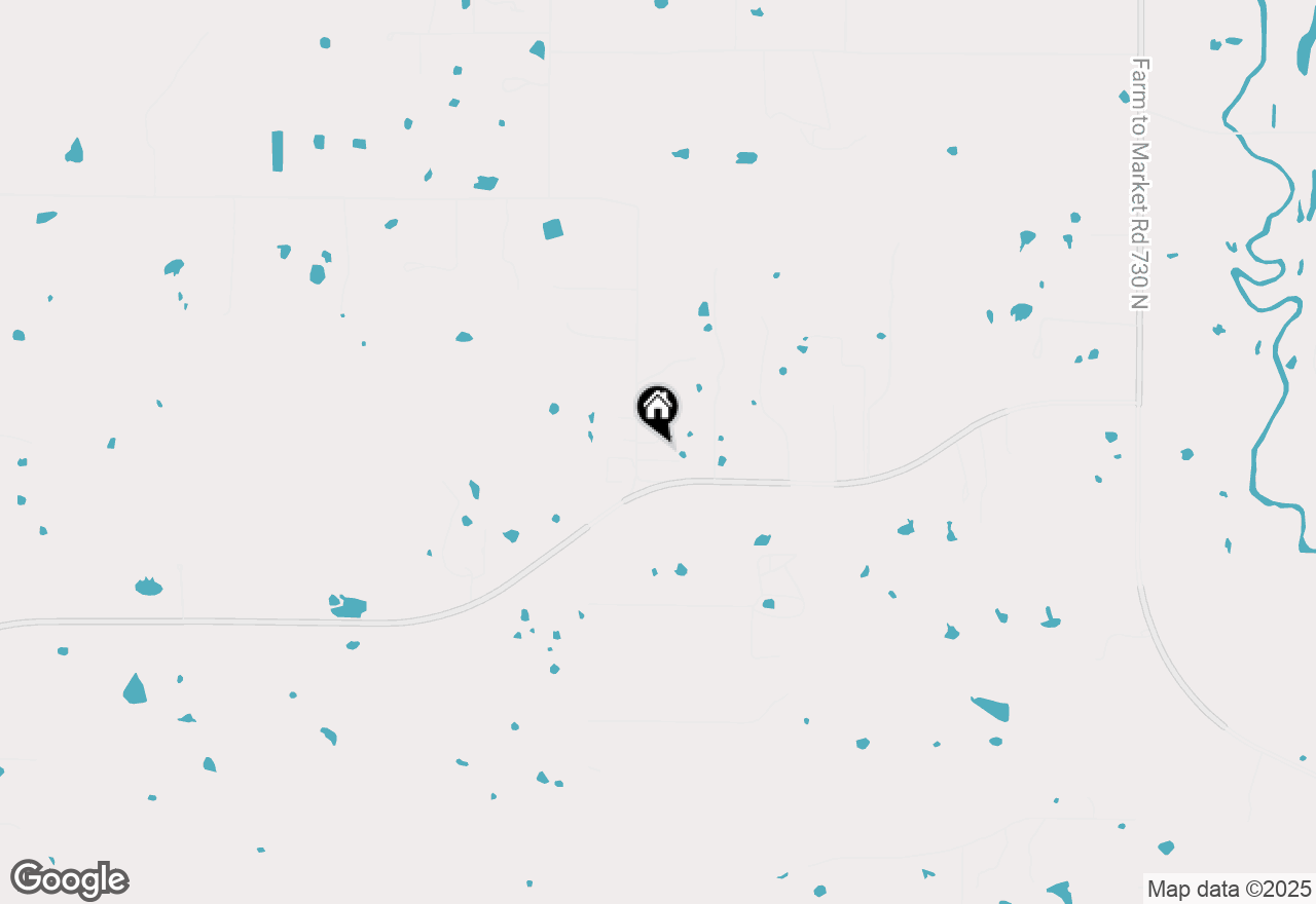 Map of 734 Fm 2048, Boyd, TX 76023