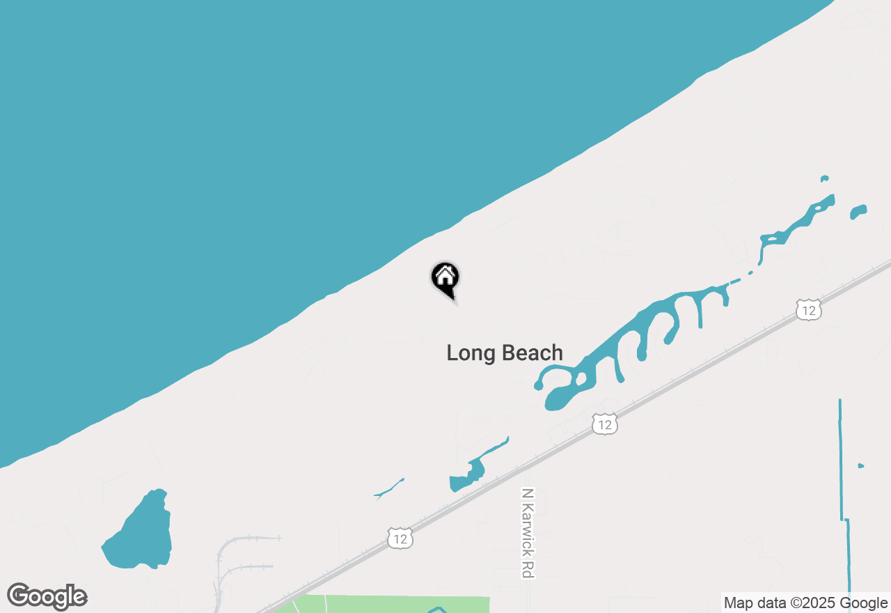 Map of 2011 Juneway Drive, Long Beach, IN 46360