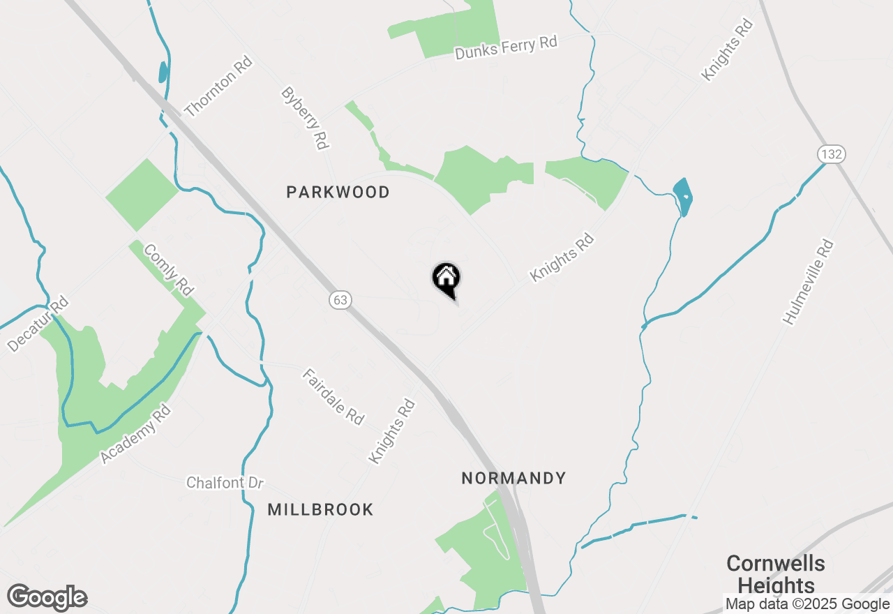 Map of 3608 Nanton Place, Philadelphia, PA 19154