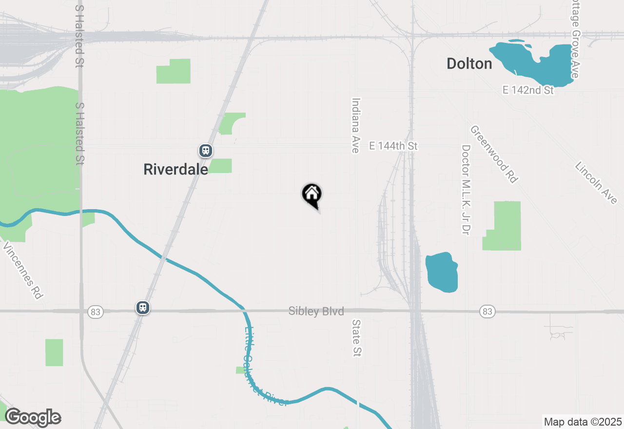 Map of 14622 Wabash Avenue, Dolton, IL 60419