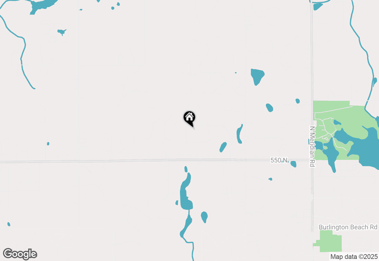 Map of 575 Queenswood Road, Valparaiso, IN 46385