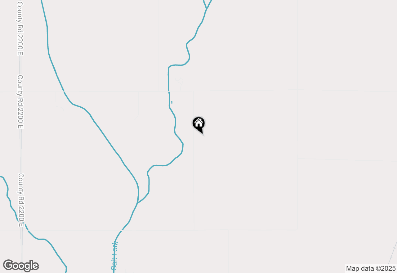 Map of 1916 County Road 2325 East Road, St. Joseph, IL 61873