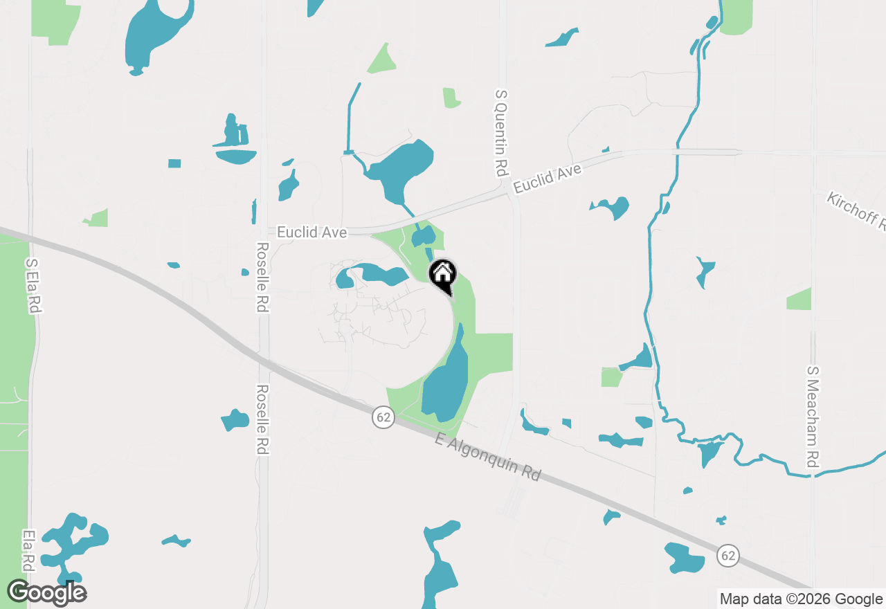 Map of 2605 Arlingdale Drive, Palatine, IL 60067