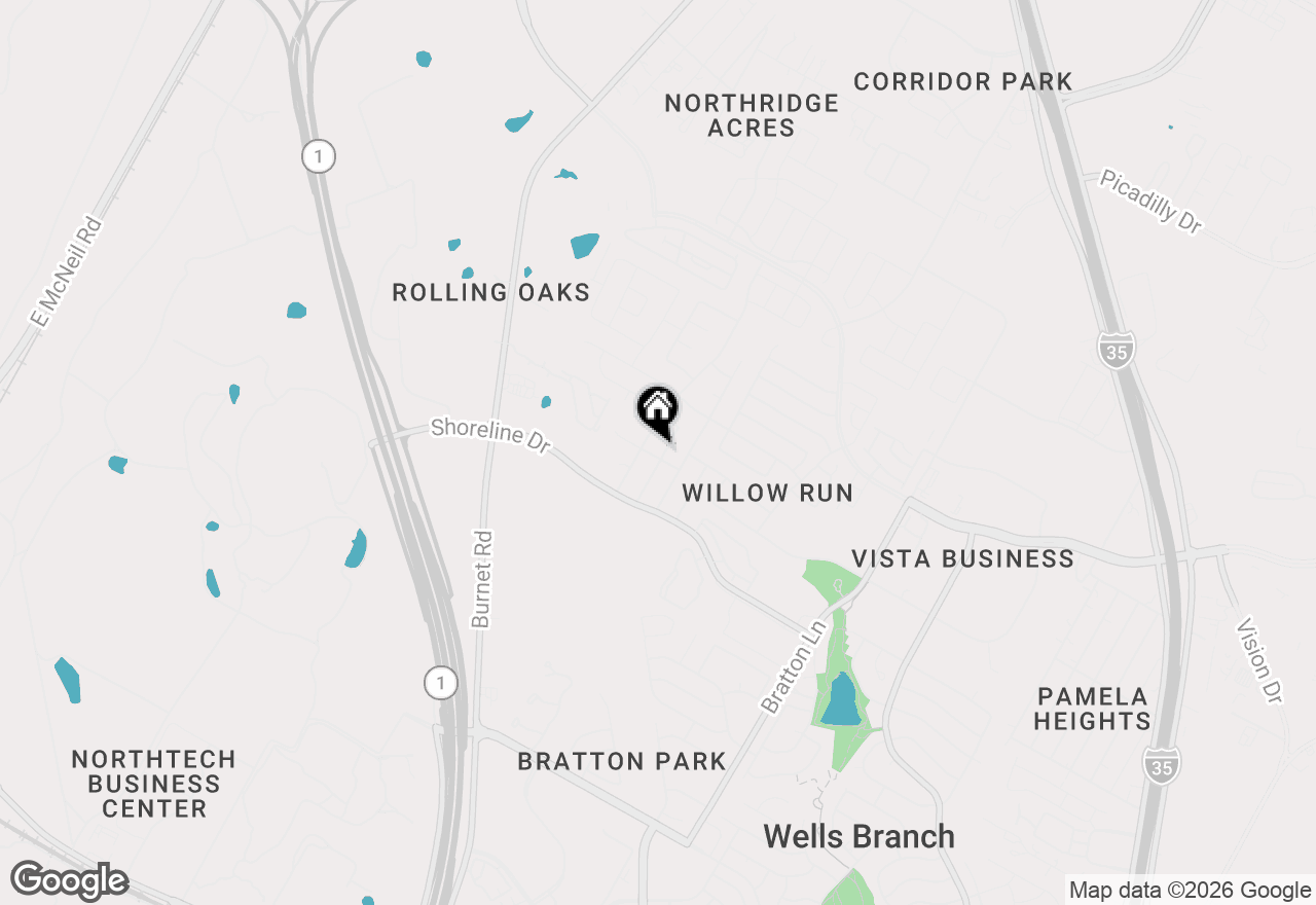 Map of 15424 Ozone Pl, Austin, TX 78728