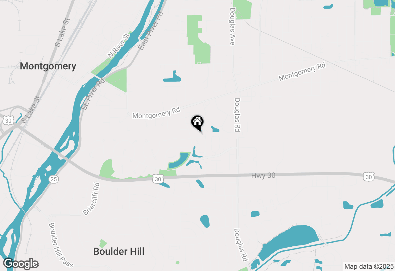 Map of 1620 Lexington Drive, Montgomery, IL 60538