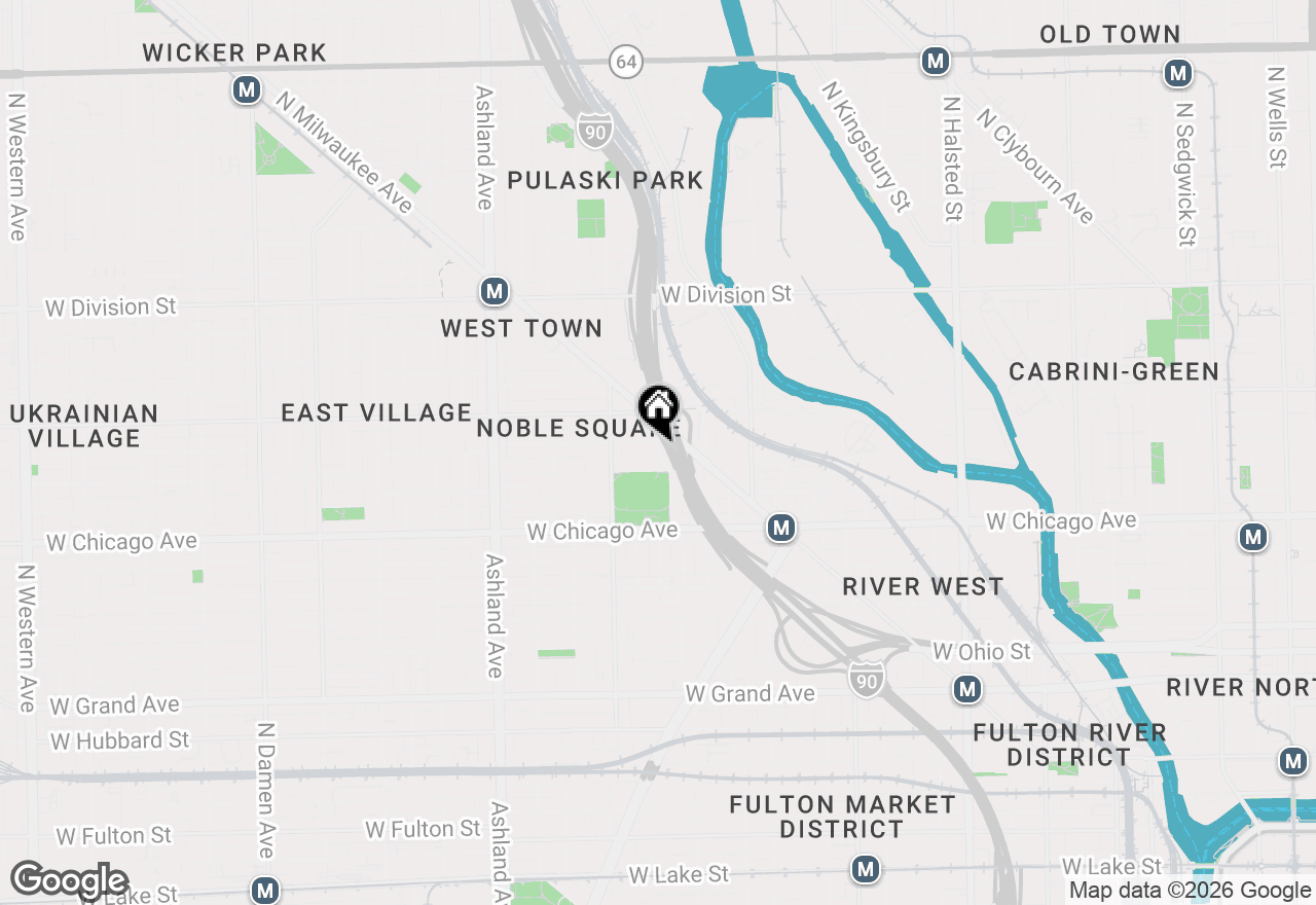 Map of 916 N Elizabeth Street, Chicago, IL 60642