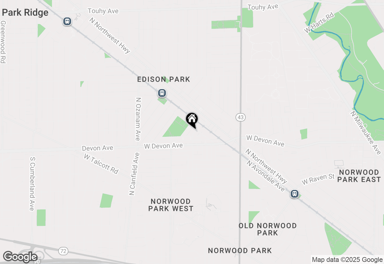 Map of 6444 N Oketo Avenue, Chicago, IL 60631