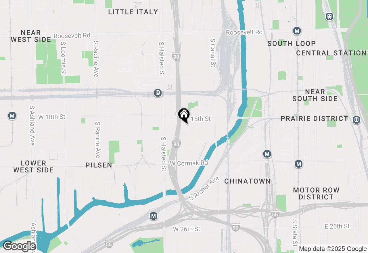 Map of 1827 S Ruble Street, Chicago, IL 60616