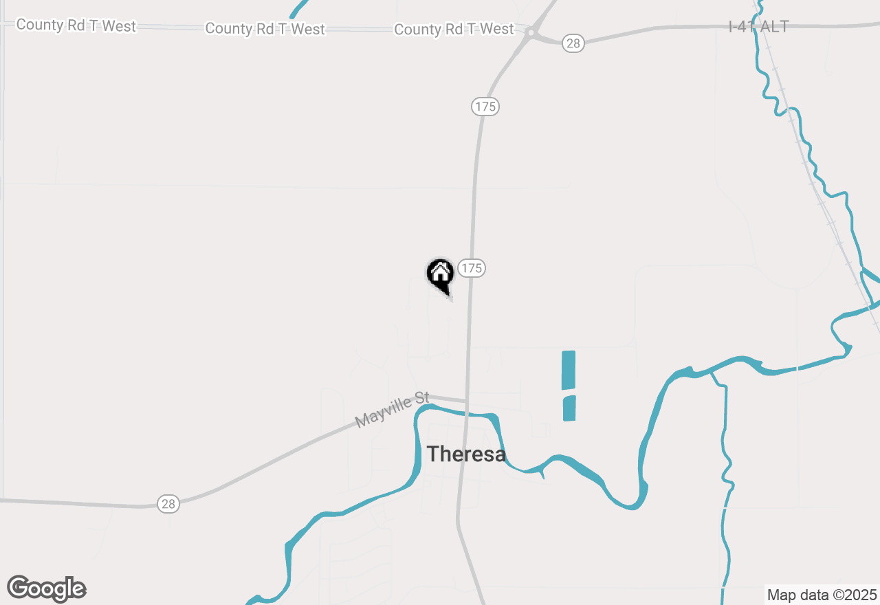 Map of 103 Chestnut Ct, Theresa, WI 53091