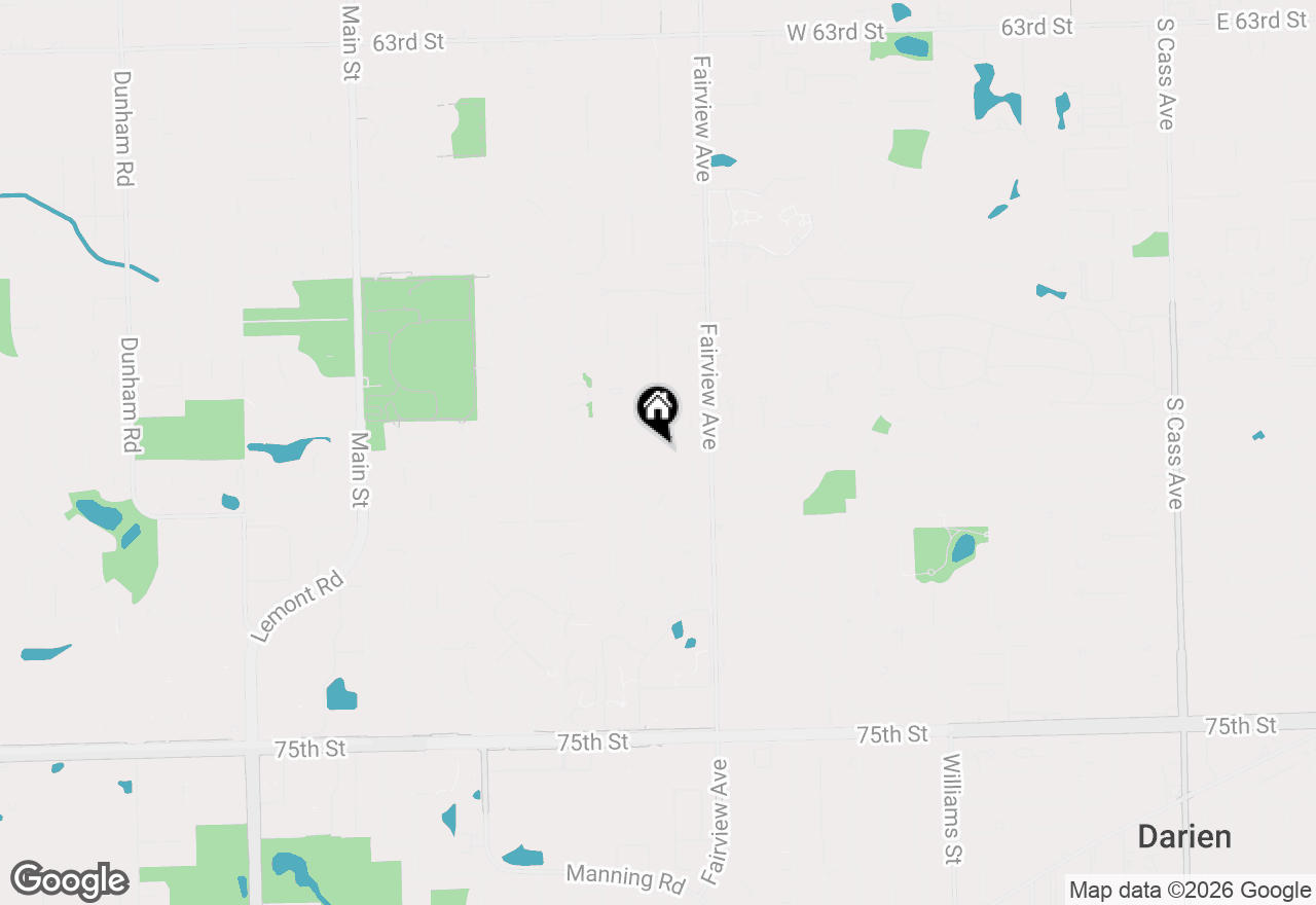 Map of 430 Valley View Drive, Downers Grove, IL 60516