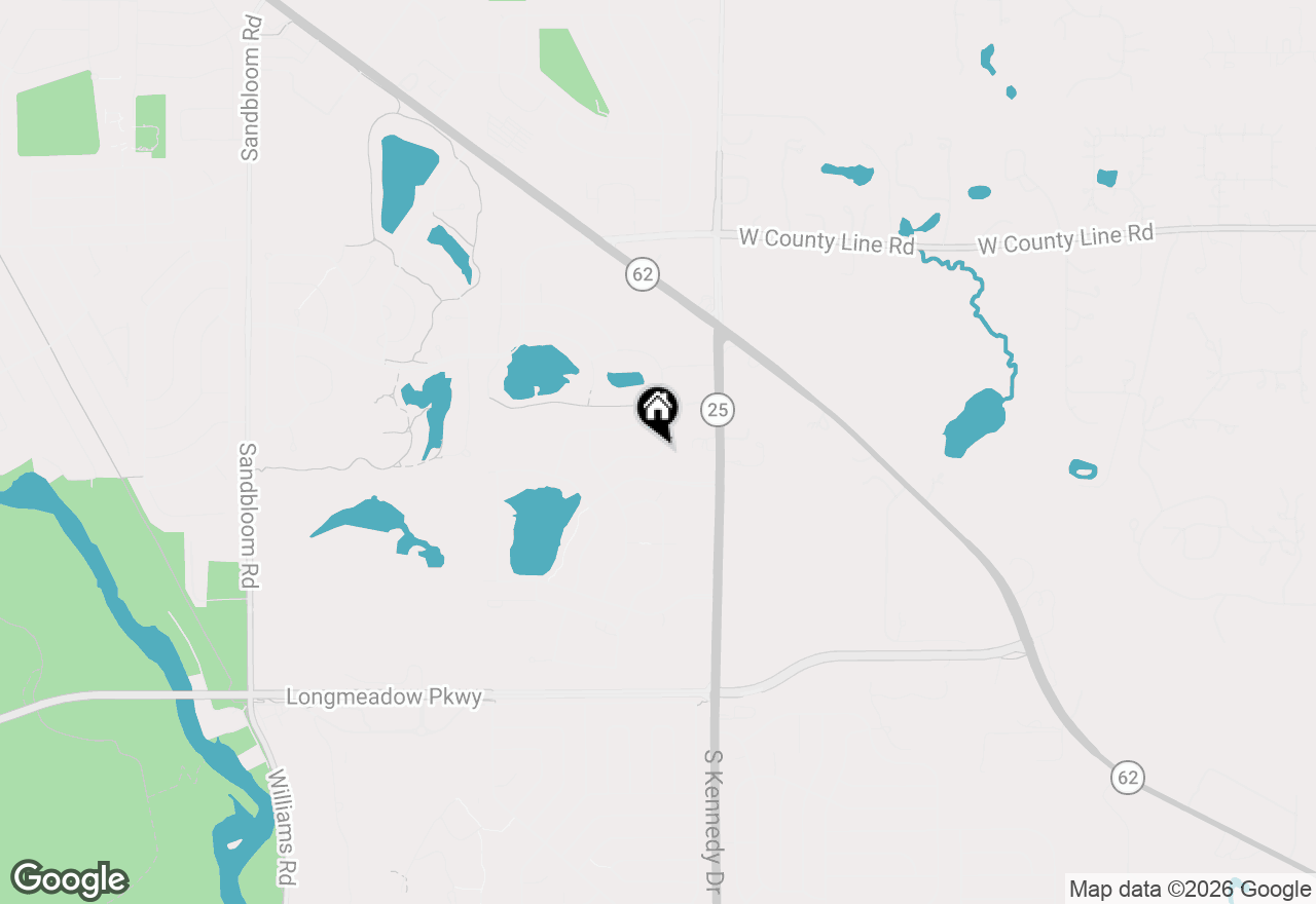 Map of 6566 Marble Lane, Carpentersville, IL 60110