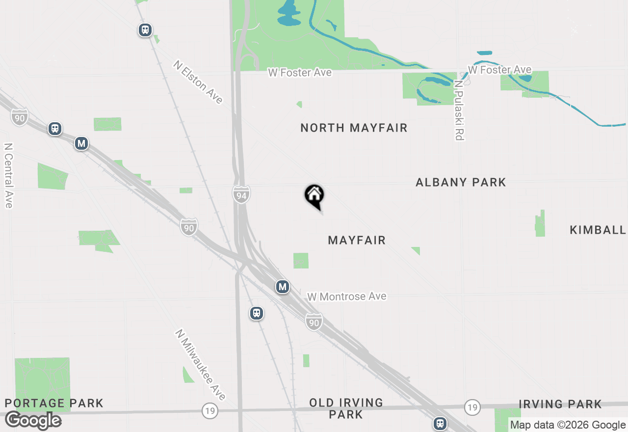 Map of 4457 W Leland Avenue, Chicago, IL 60630