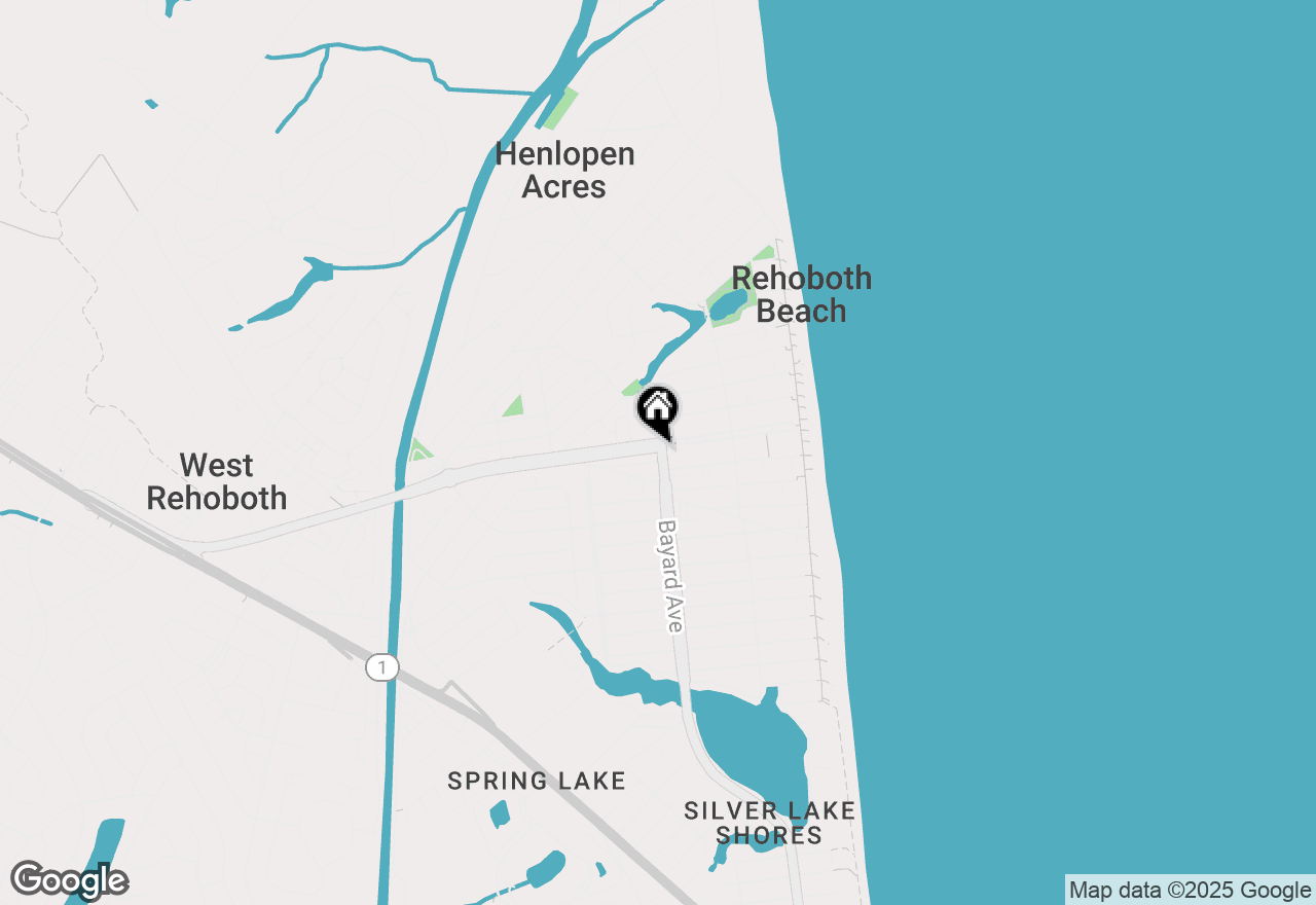 Map of 200 Rehoboth Avenue, Rehoboth Beach, DE 19971